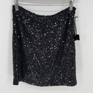 Jack. Women's Mini Sequined Skirt